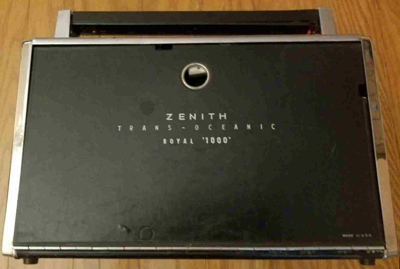 Zenith Trans-Oceanic Royal 1000D